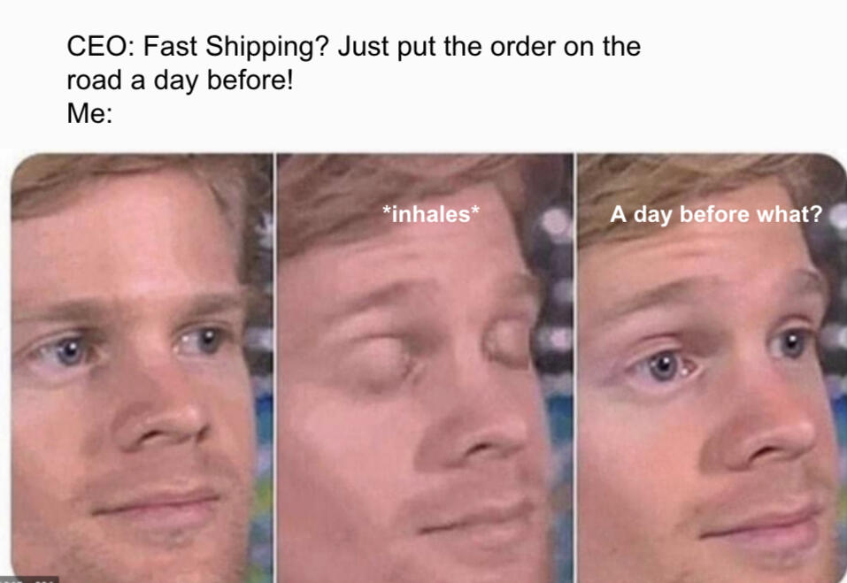 Fast Shipping Meme!
